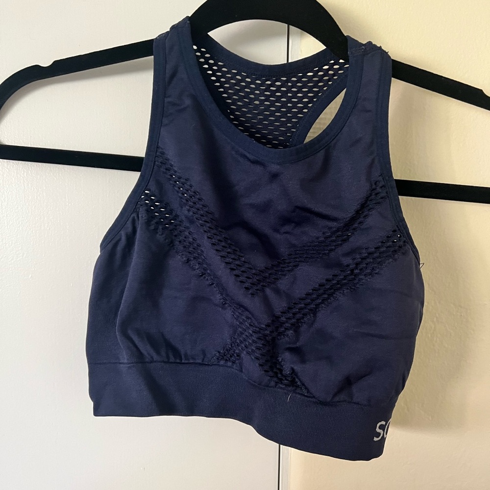 SoulCycle High Neck Sports Bra - Picture 2 of 5